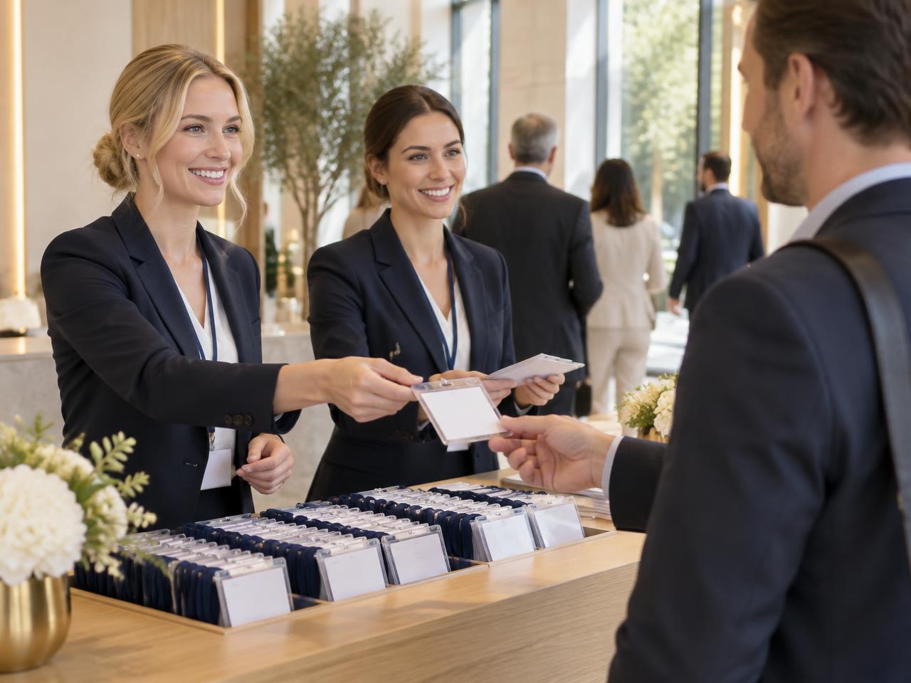 Registrierung & Einlass